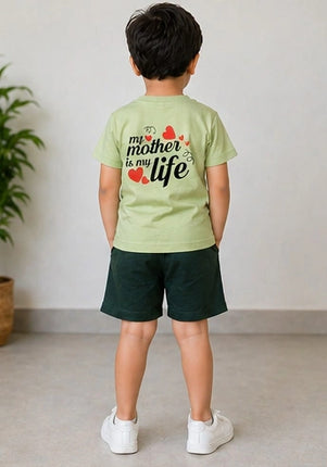 Kids Co-Ord Set with back print