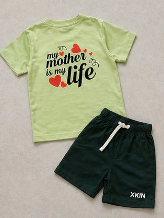Kids Co-Ord Set with back print
