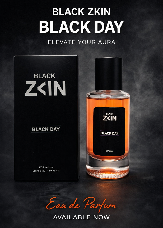 BLACK ZKIN – BLACK DAY | Eau De Parfum (50ml)